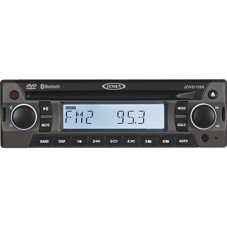 Jensen Jensen JDVD1500 12 Volt AM/FM/CD/DVD/Bluetooth Player JDVD1500